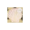 watercolour clam napkins - Image 4
