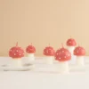 mini mushroom candles